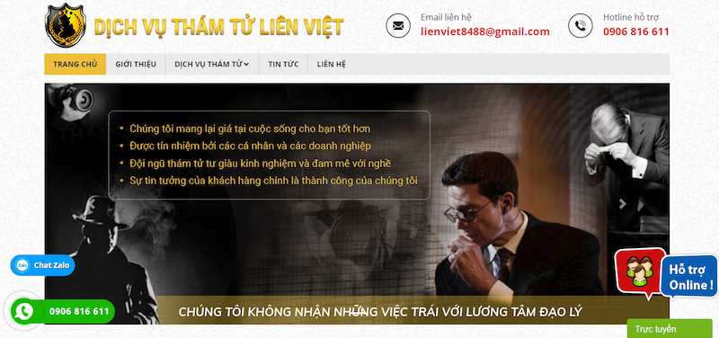 Liên Việt cung cấp dịch vụ thám tử tại An Giang