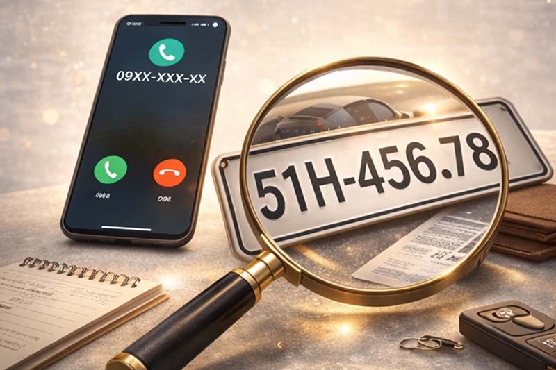Dịch vụ điều tra biển số xe