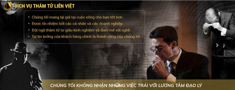 Công ty Thám tử Liên Việt uy tín, chuyên nghiệp
