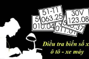 Dịch vụ điều tra biển số xe máy, ô tô uy tín, bảo mật
