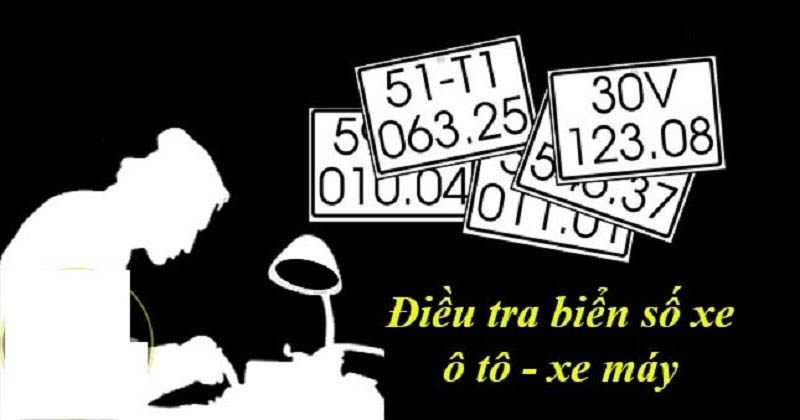 Điều tra biển số xe
