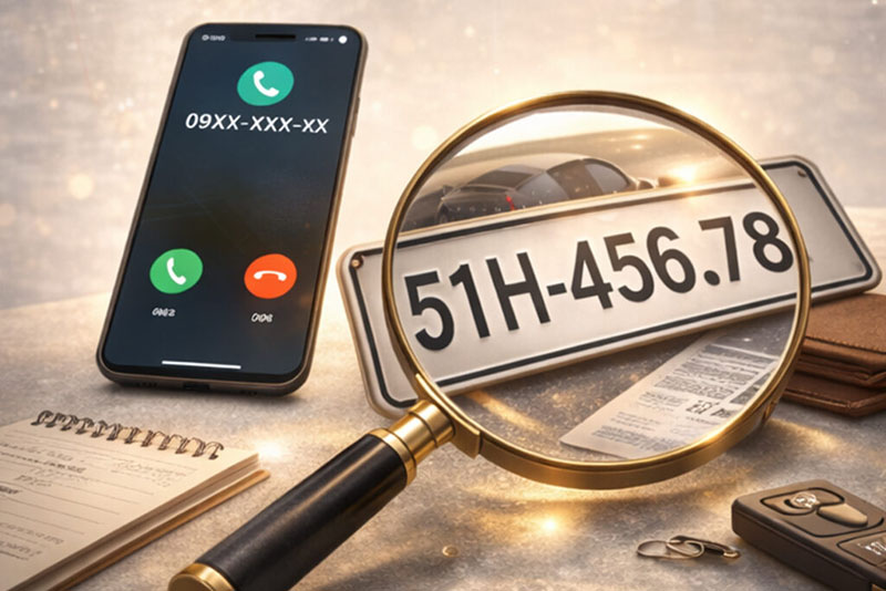 Dịch vụ xác minh biển số xe